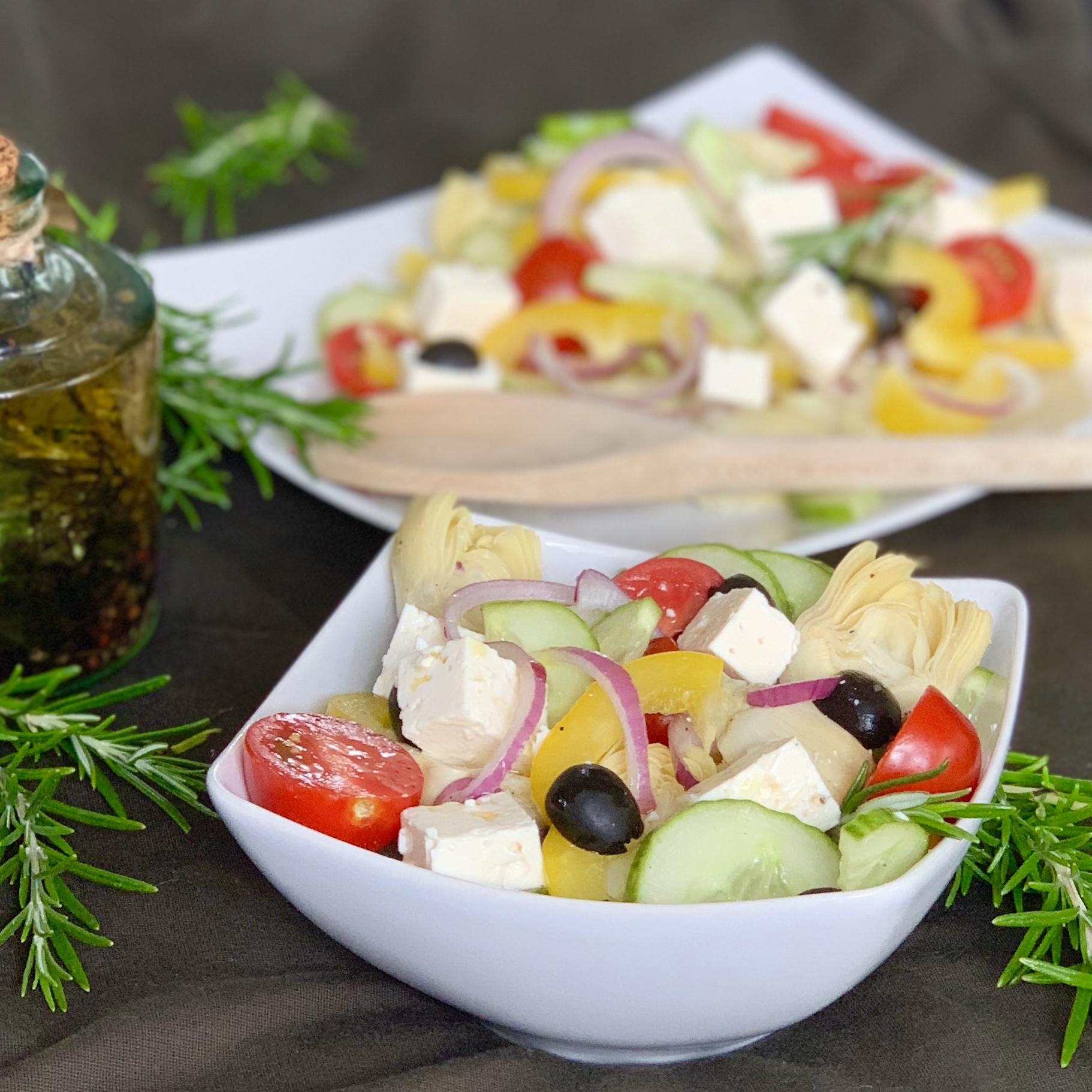 Griechischer Salat – selbstkreiert